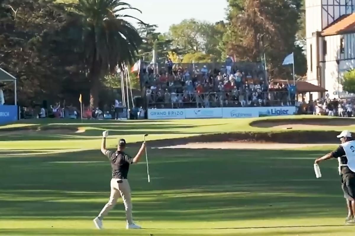 El cierre ideal con águila de Chandler Blanchet, en el Roberto De Vicenzo Memorial 100 años que se disputó en Ranelagh