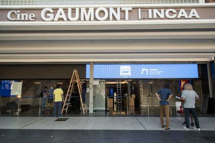 El cine Gaumont en una imagen previa a su reapertura, en 2021