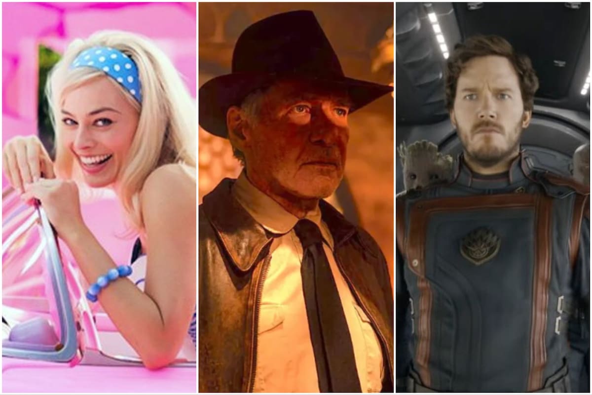 Barbie, con Margot Robbie; Harrison Ford interpreta por quinta vez a Indiana Jones en El dial del destino y Chris Pratt se despide de Star-Lord en Guardianes de la galaxia vol. 3