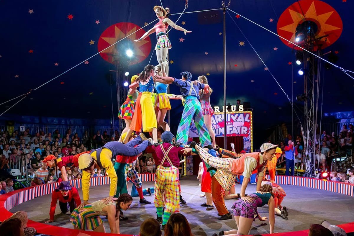 El circo es parte de una tradición y un legado de artistas.