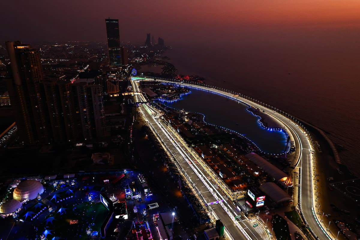 El Circuito Corniche de Jeddah es uno de los trazados que modificará las zona de DRS