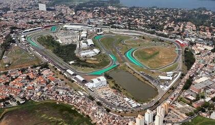 El Circuito de Interlagos, en San Pablo, Brasil, es el más cercano a la Argentina