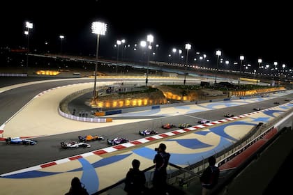 El circuito de Sakhir, en Baréin, donde se realizarán los ensayos de pretemporada y se correrá, el 28 del actual, la primera fecha de la Fórmula 1