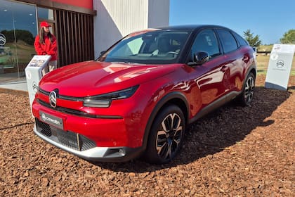 El Citroën C4 se exhibe en Cariló