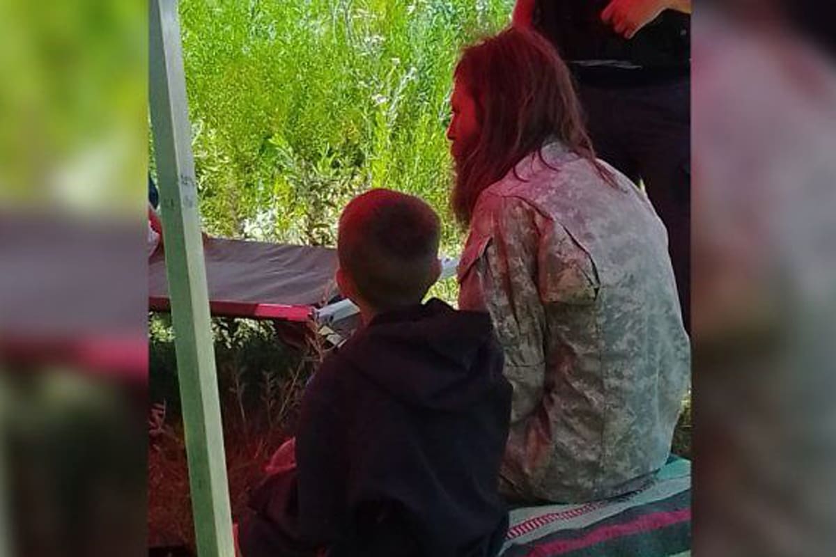 El ciudadano ruso y su hijo fueron encontrados por la policía de Neuquén