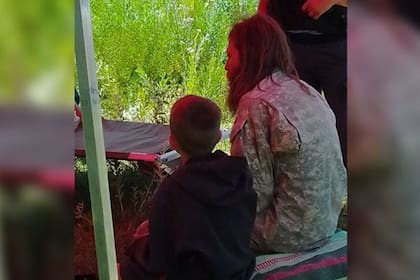 El ciudadano ruso y su hijo fueron encontrados por la policía de Neuquén