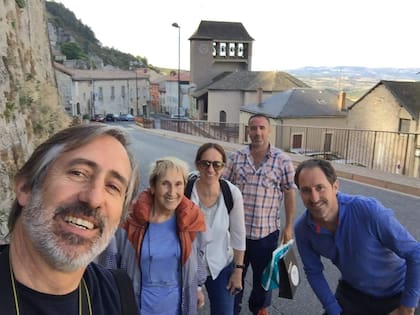 El clan Inza de paseo por Europa, adonde fueron a buscar nuevas recetas.