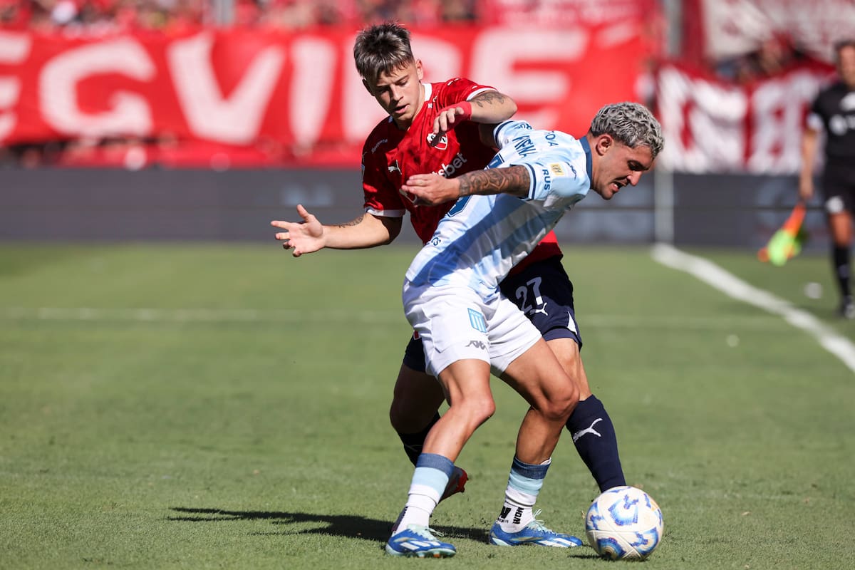 El clásico de Avellaneda entre Independiente y Racing se jugará en la fecha 13 del Torneo Apertura 2026