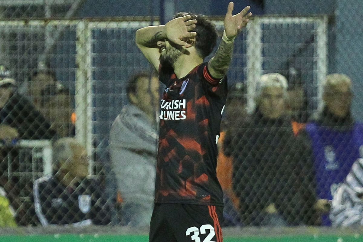 El clásico festejo de gol de Nacho Scocco