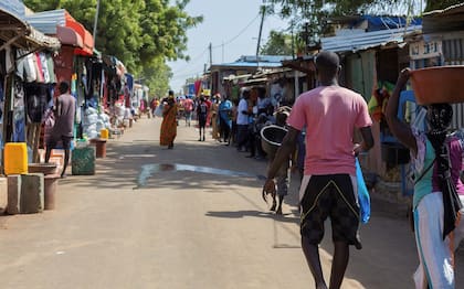 El clásico mercado de Senegal