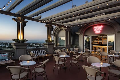 El clásico rooftop del Alvear Palace Hotel, en Recoleta