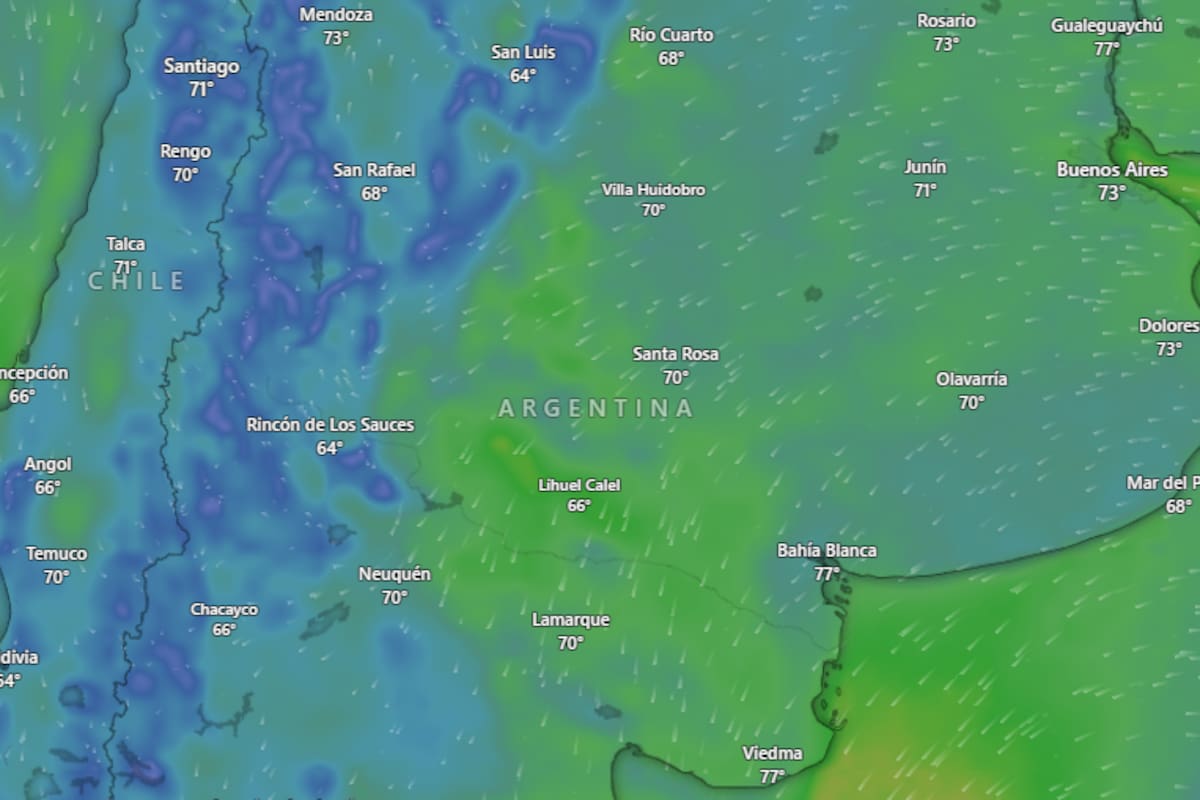 El clima empezará a repuntar a partir de la jornada dominical