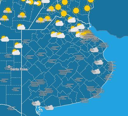 El clima en el AMBA para este martes 5 de agosto