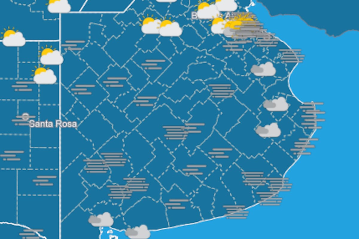El clima en el AMBA para este sábado 19 de julio