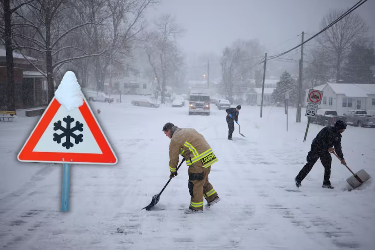 El clima en Estados Unidos atraviesa una fase marcada por contrastes regionales, pero con un denominador común: descenso marcado de las temperaturas que trae caída de nieve intensa en algunas regiones