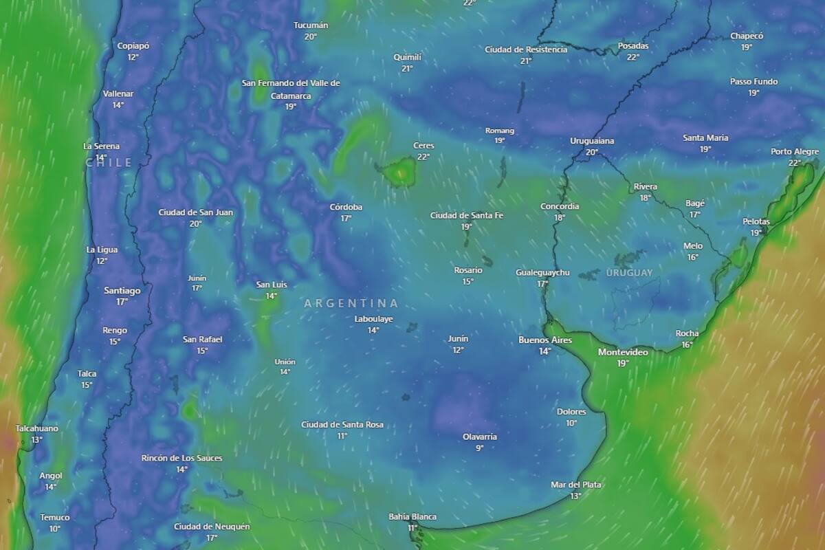 El clima para este 18 de febrero en el AMBA