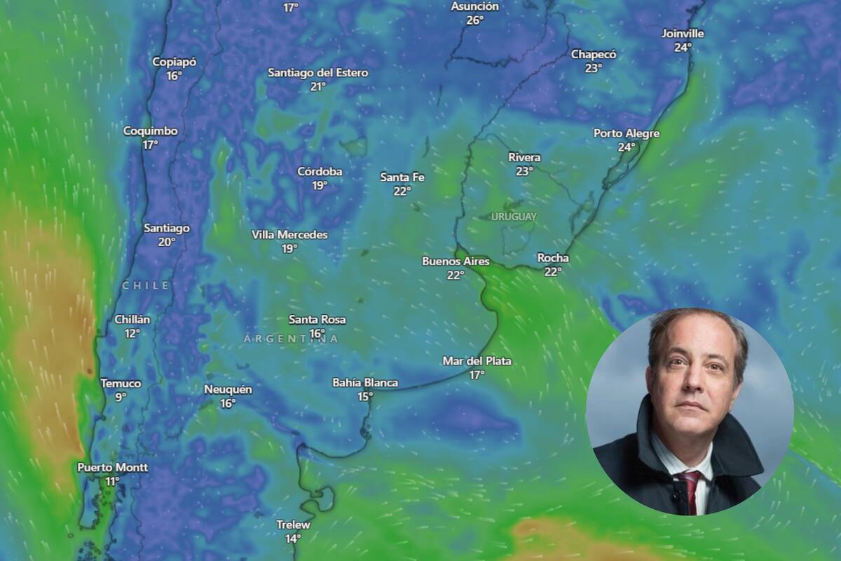 El clima para este fin de semana, según Diego Angeli