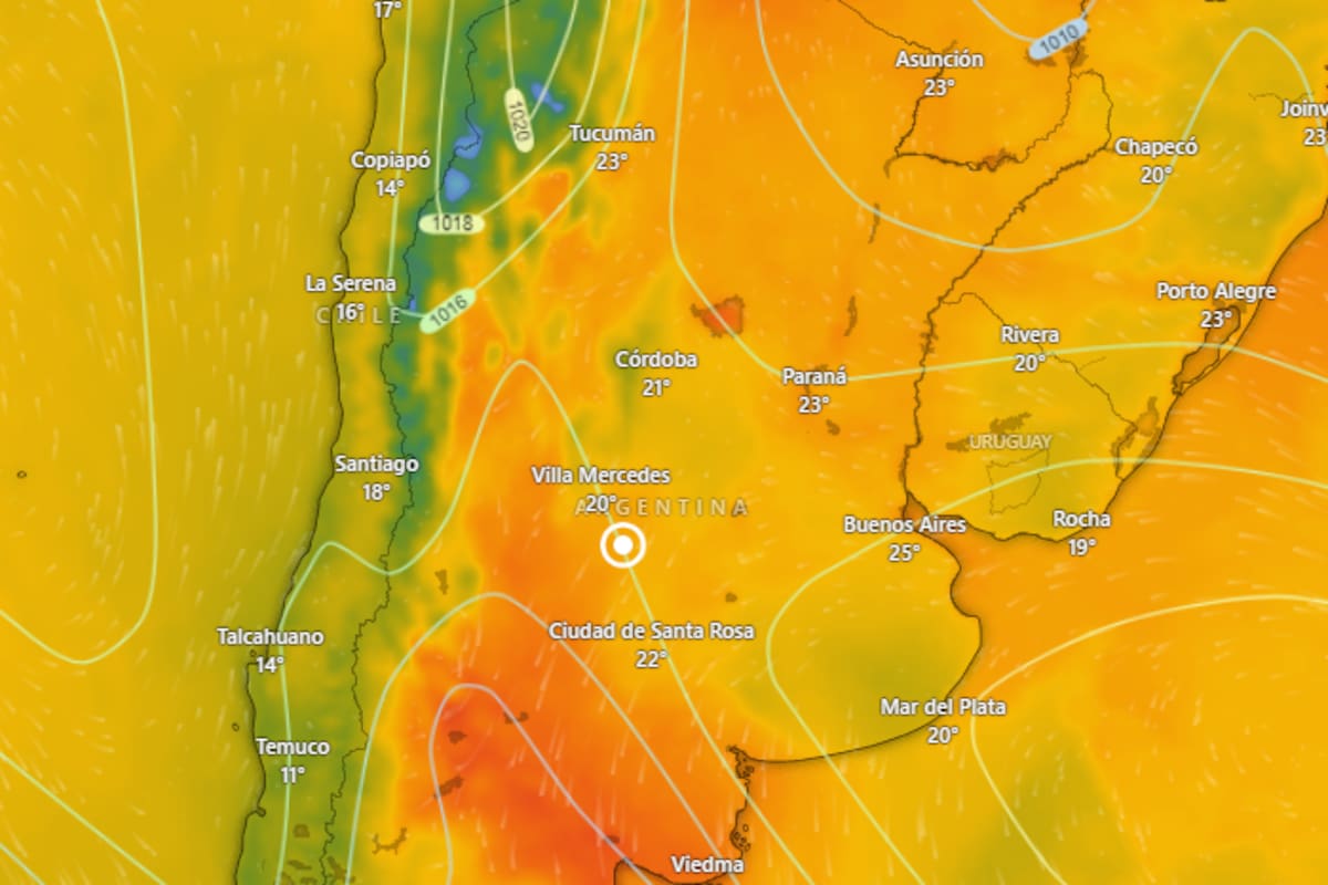 El clima para este jueves 30 de enero