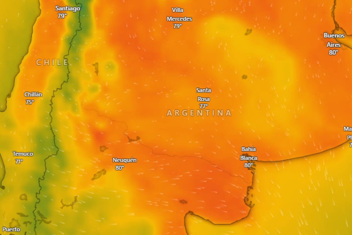 El clima será cálido durante toda la jornada