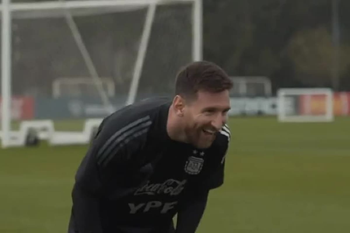 El clip de Lionel Messi al ritmo de Trueno