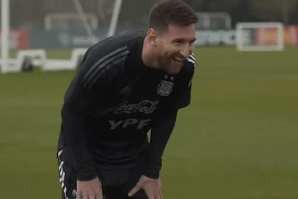 El clip de Lionel Messi al ritmo de Trueno