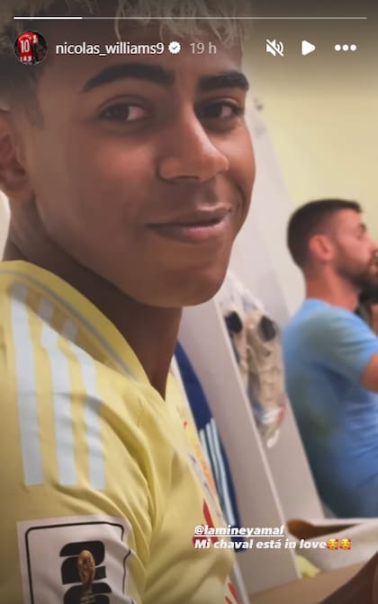El clip filmado por Nico Williams se viralizó rápidamente