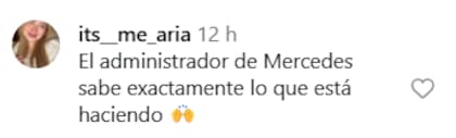 El clip revolucionó a los fanáticos de la Fórmula 1 (Foto: Captura Instagram)