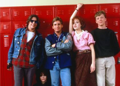 El club de los cinco (1985) fue otra película representativa del apogeo del Brat Pack