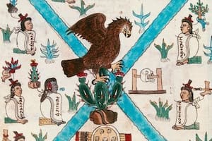 El ‘Códice Mendoza’ es uno de los textos coloniales donde se mezclan pictogramas con escritura alfabética castellana