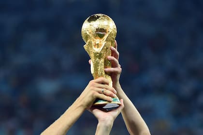El codiciado trofeo de la Copa del Mundo: el domingo tendrá dueño