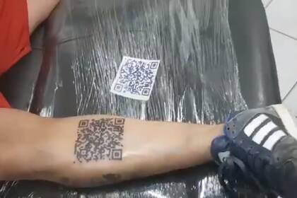 El código QR es un link que lleva a un video de YouTube que ya no está disponible
