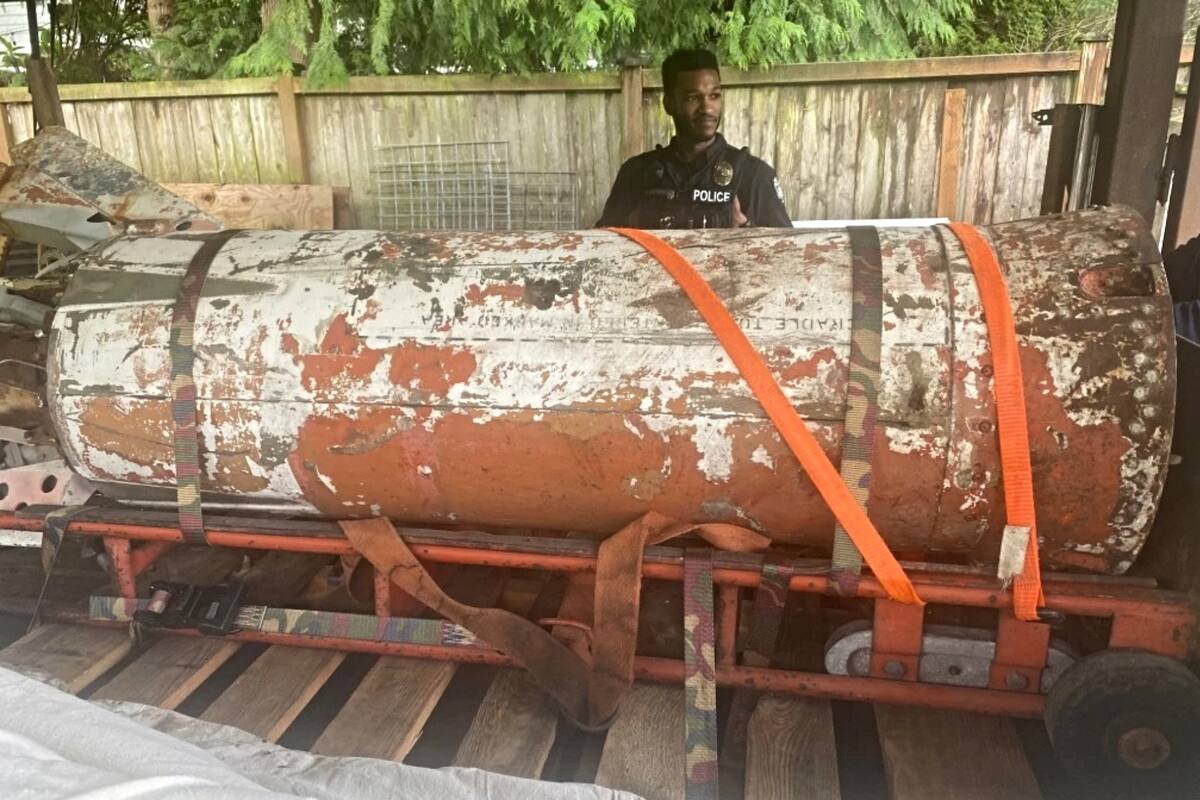 El cohete de grado militar estaba en el garaje de una residencia de Bellevue