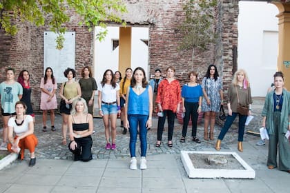 El colectivo Actrices Argentinas junto a Thelma Fardin