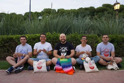 El colectivo en Parque Chacabuco