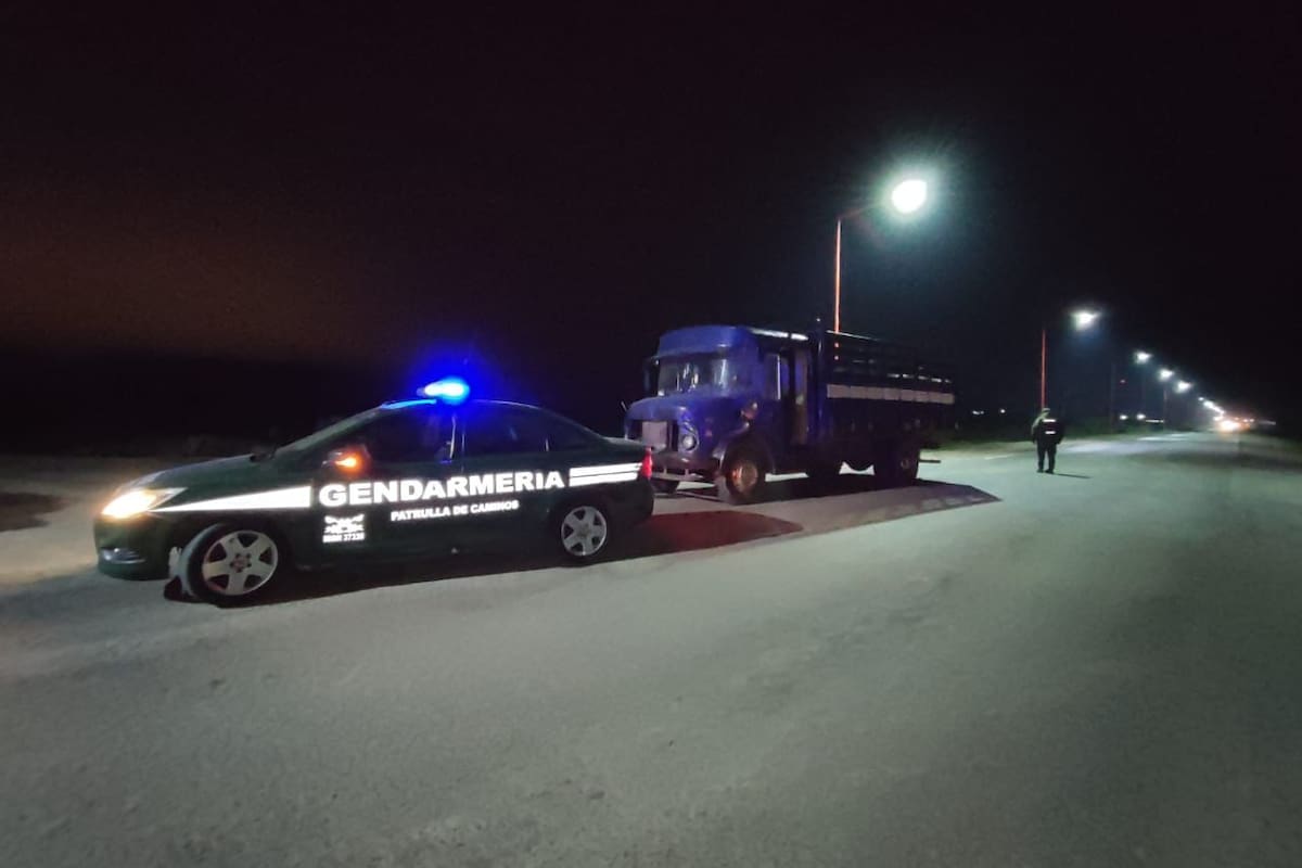 El colectivo fue detenido en Formosa