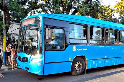 EL colectivo que conducía Marcos Daloia