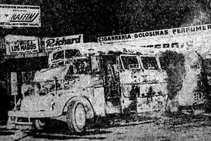 El colectivo que usaron los atacantes del ERP