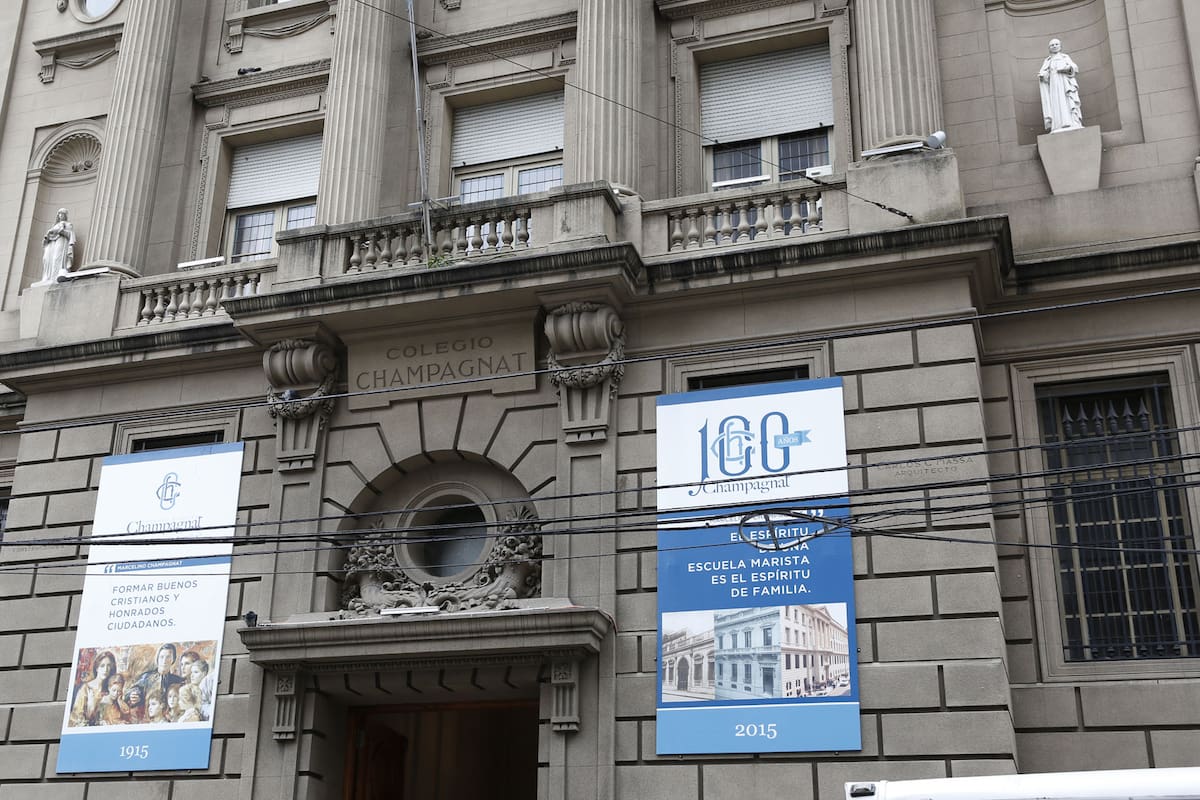 El colegio Champagnat de los Hermanos Maristas