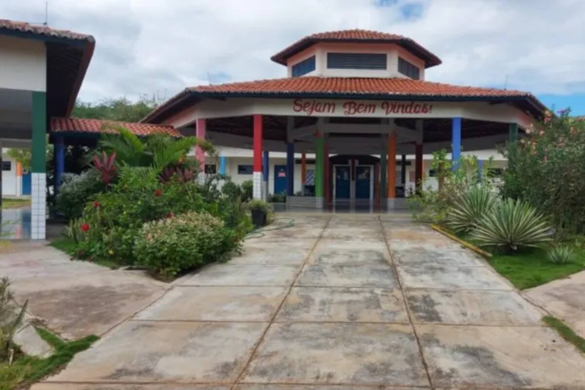 El colegio de la comunidad rural donde ocurrió el ataque