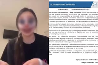 El comunicado del colegio en que estudian las alumnas denunciadas por bullying