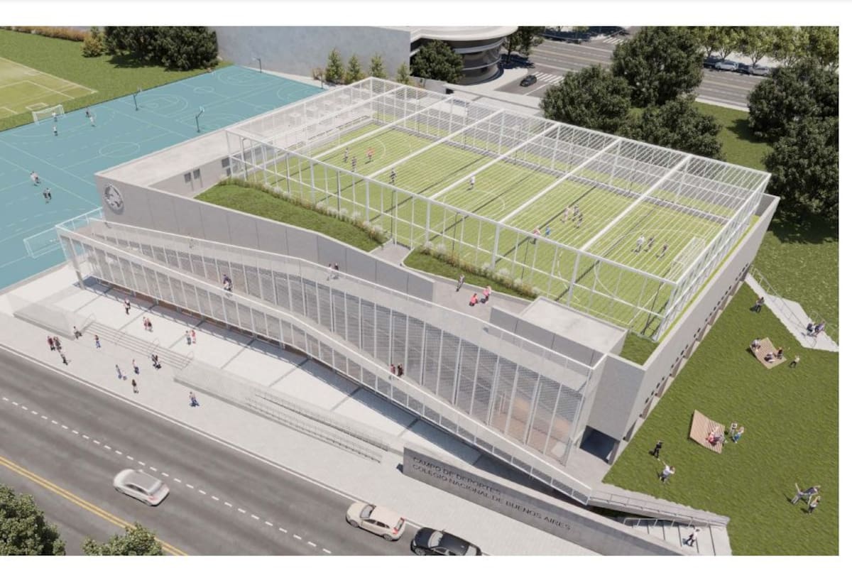 El Colegio Nacional de Buenos Aires tendrá un nuevo centro deportivo