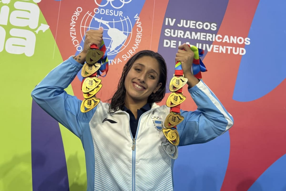 El collar de medallas de Agostina Hein: 9 doradas y una de plata. Ambiciona mucho más: "Ya pienso en Los Ángeles 2028"