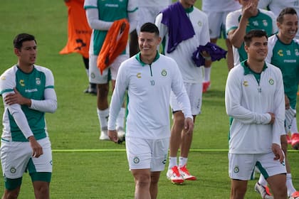 El colombiano James Rodríguez fue el fichaje estrella de León, a comienzos de año, elegido para reforzar al equipo de cara al Mundial de Clubes