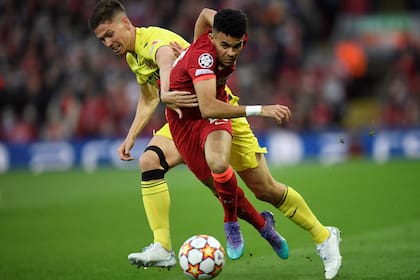 El colombiano Luis Díaz jugó un buen partido