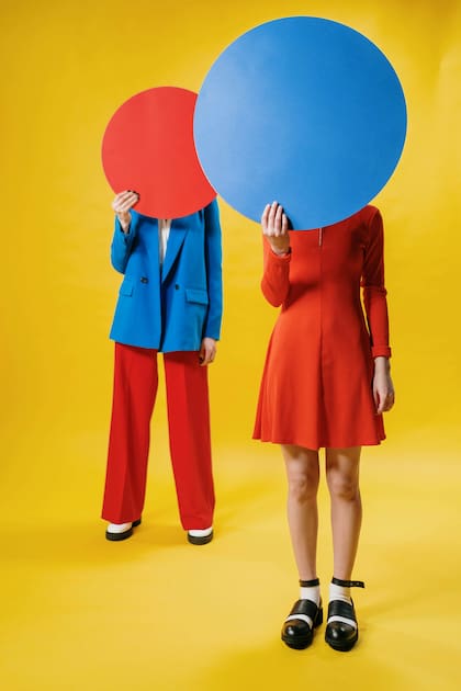 El color azul puede significar que una persona está siendo muy materialista (imagen ilustrativa)