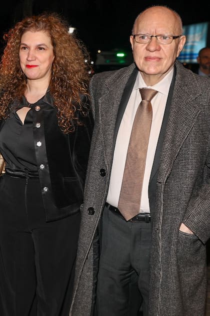 El columnista de LA NACION Jorge Fernández Díaz y Verónica Chiaravalli