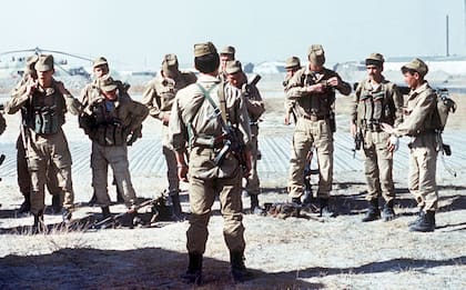 El comando de los Spetsnaz fue creado tras la Segunda Guerra Mundial