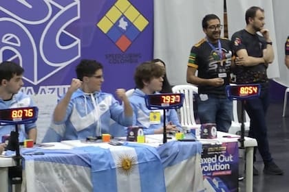 El combinado argentino en Bogotá