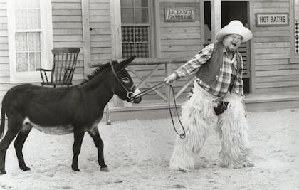 El comediante Benny Hill