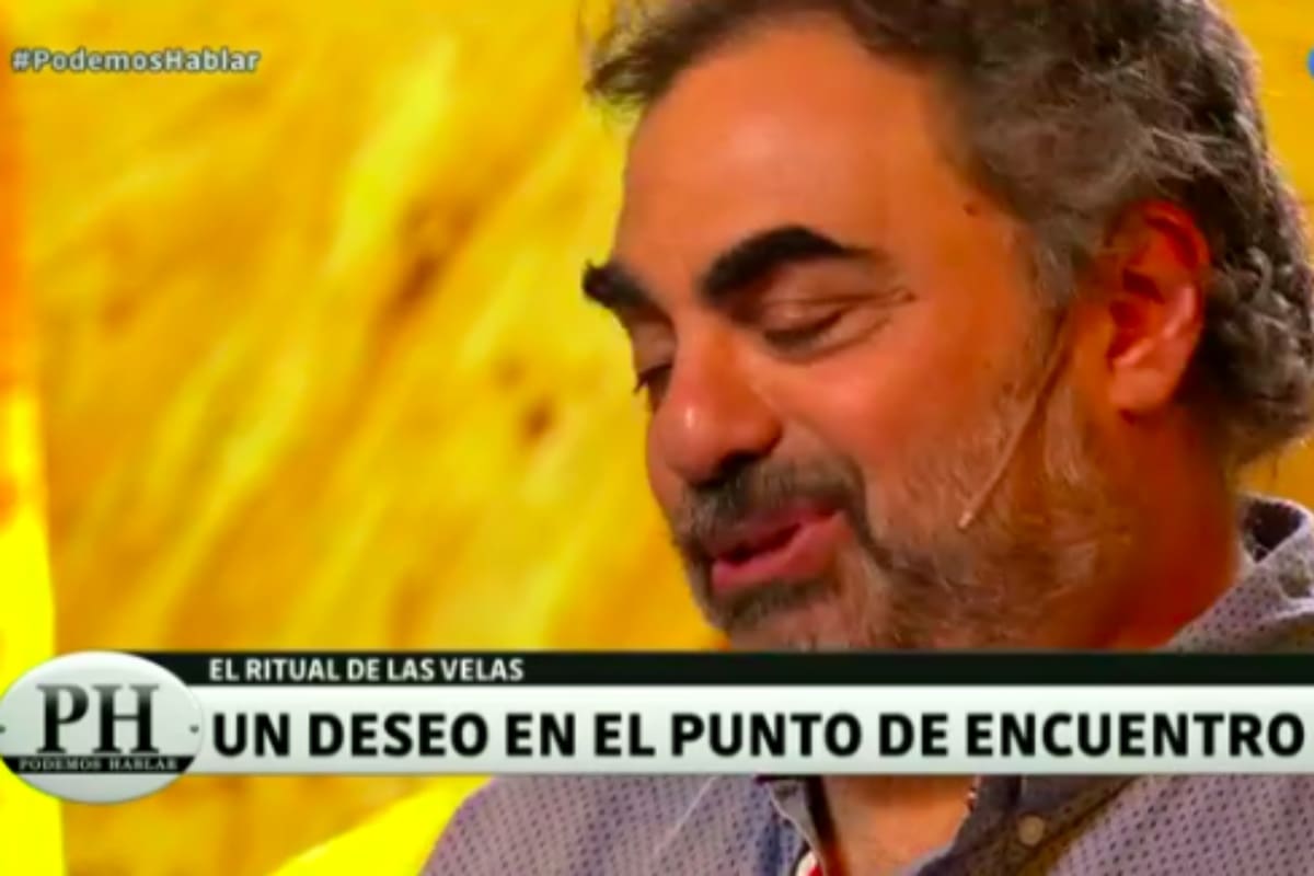 El comediante recordó las palabras de su hija cuando comenzó la pandemia y se emocionó en vivo